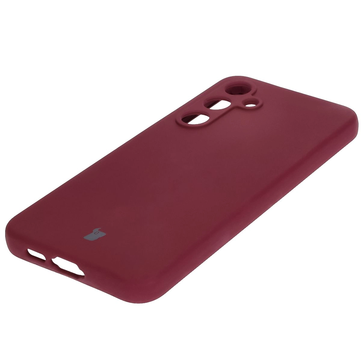 Etui Bizon Silikonowe Soft do Galaxy S24 FE Ciemno-fioletowy