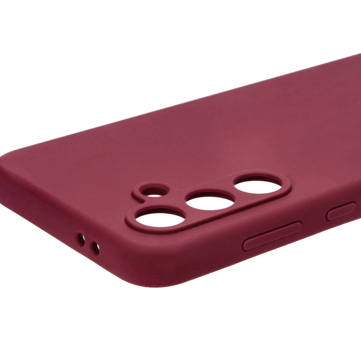 Etui Bizon Silikonowe Soft do Galaxy S24 FE Ciemno-fioletowy