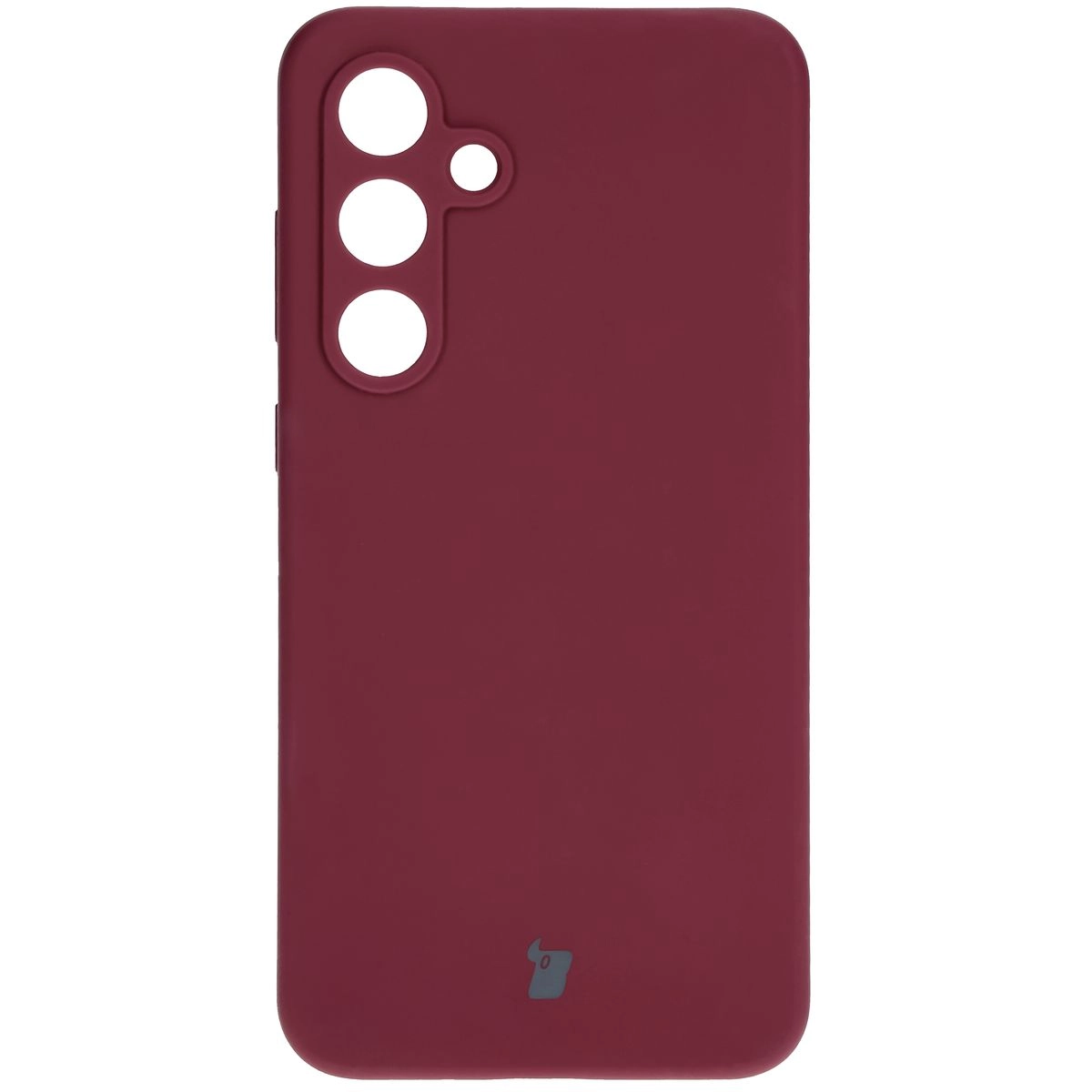 Etui Bizon Silikonowe Soft do Galaxy S24 FE Ciemno-fioletowy