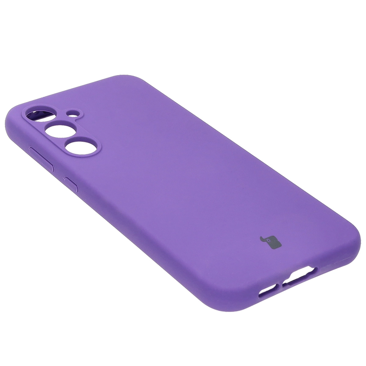 Etui Bizon Silikonowe Soft do Galaxy A55 5G Fioletowy