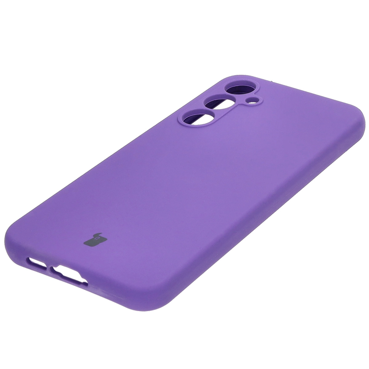 Etui Bizon Silikonowe Soft do Galaxy A55 5G Fioletowy