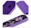 Etui Bizon Silikonowe Soft do Galaxy A55 5G Fioletowy