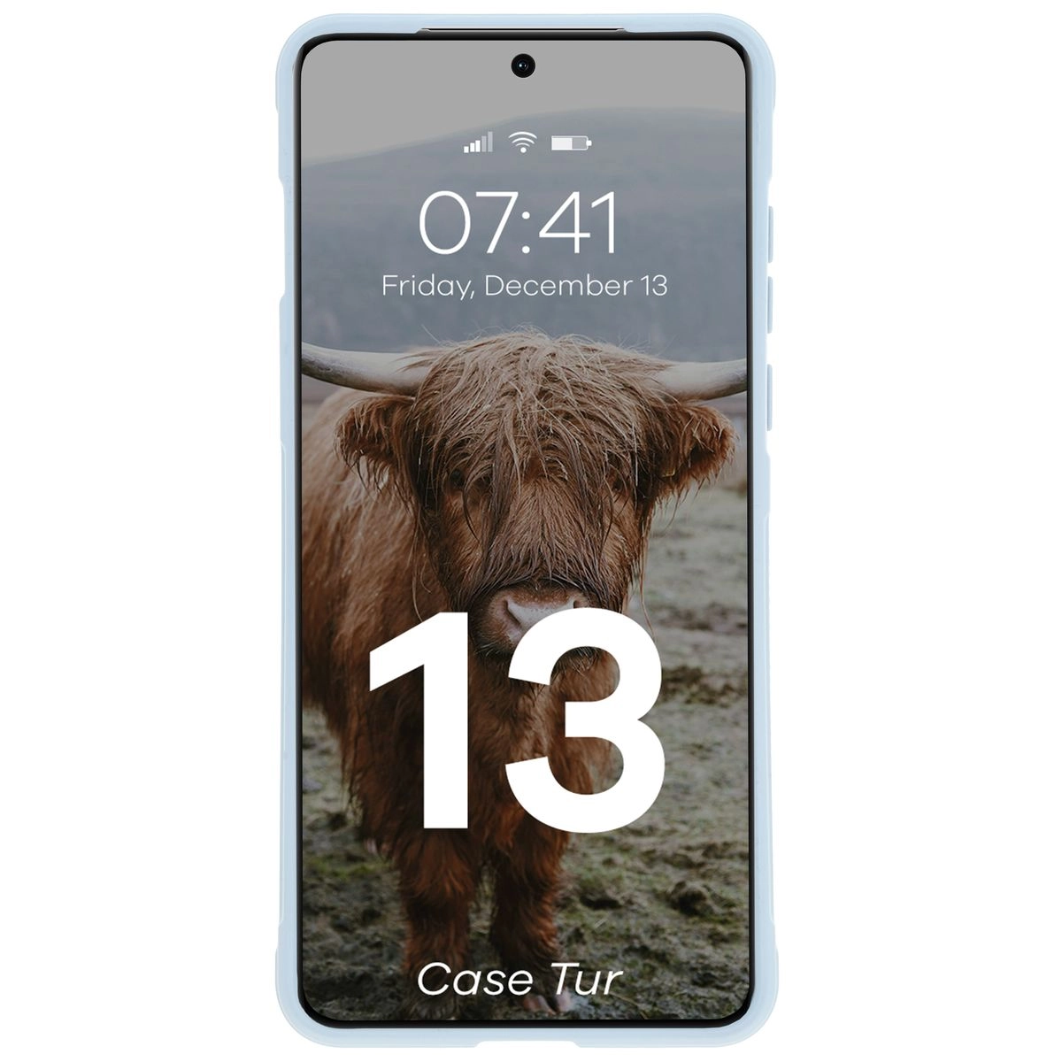 Etui Bizon Tur do OnePlus 13 Jasnoniebieskie