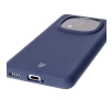 Etui Bizon Silikonowe Soft do Xiaomi Redmi Note 14 Pro Plus 5G Ciemno-niebieski