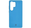 Etui Bizon Silikonowe Soft do Galaxy S25 Ultra Niebieski