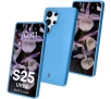 Etui Bizon Silikonowe Soft do Galaxy S25 Ultra Niebieski