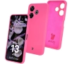 Etui Bizon Silikonowe Soft do Xiaomi Redmi 13 4G Neonowo-różowy