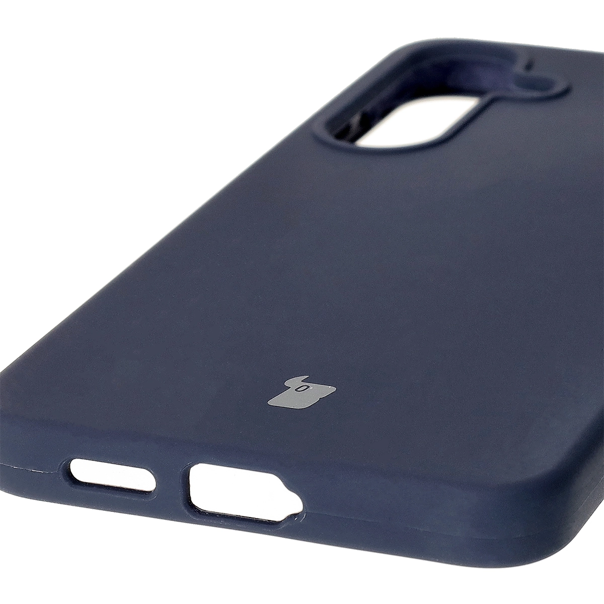 Etui Bizon Silikonowe Soft do Galaxy S25 Plus Ciemno-niebieski