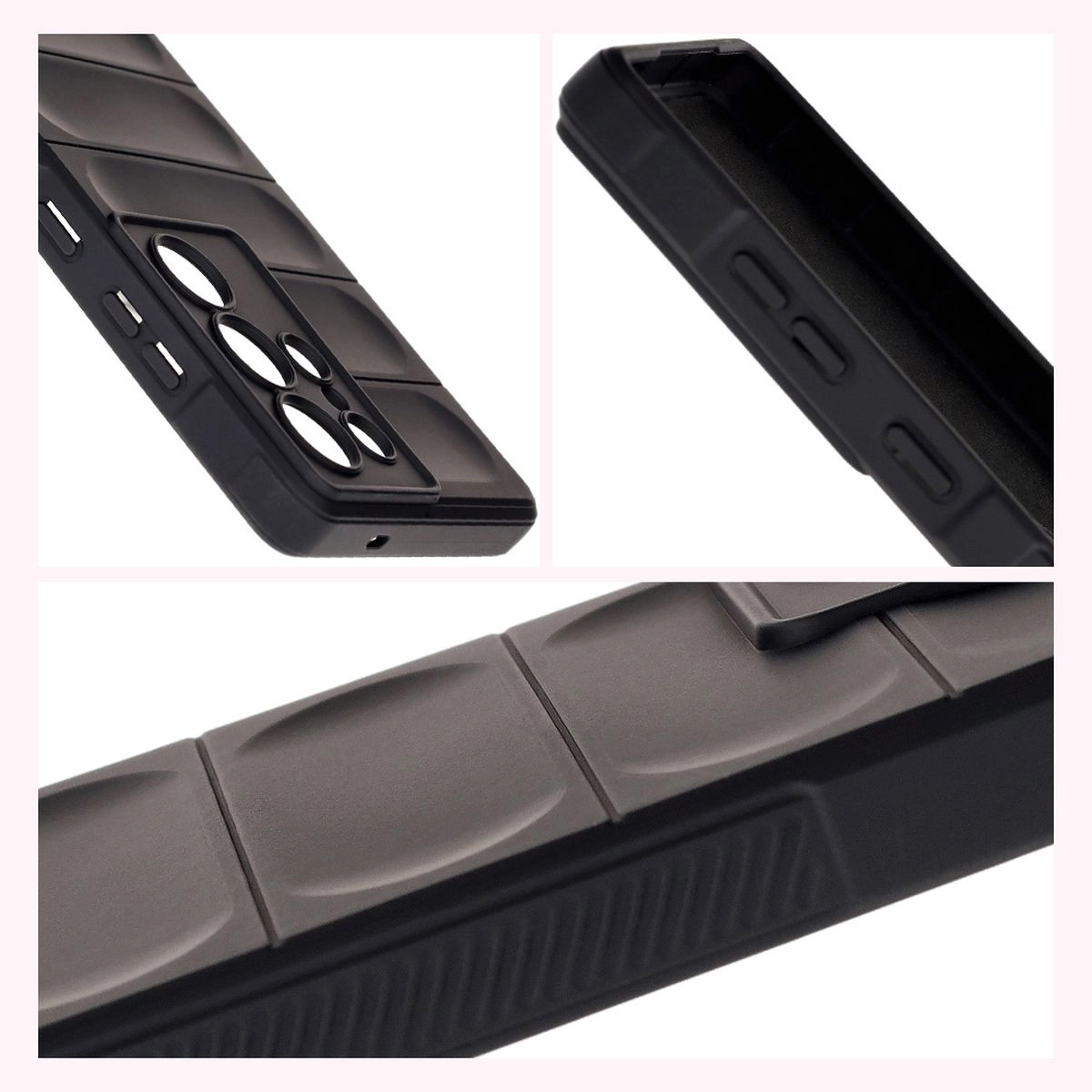 Etui Bizon Tur do Galaxy S25 Ultra Czarny