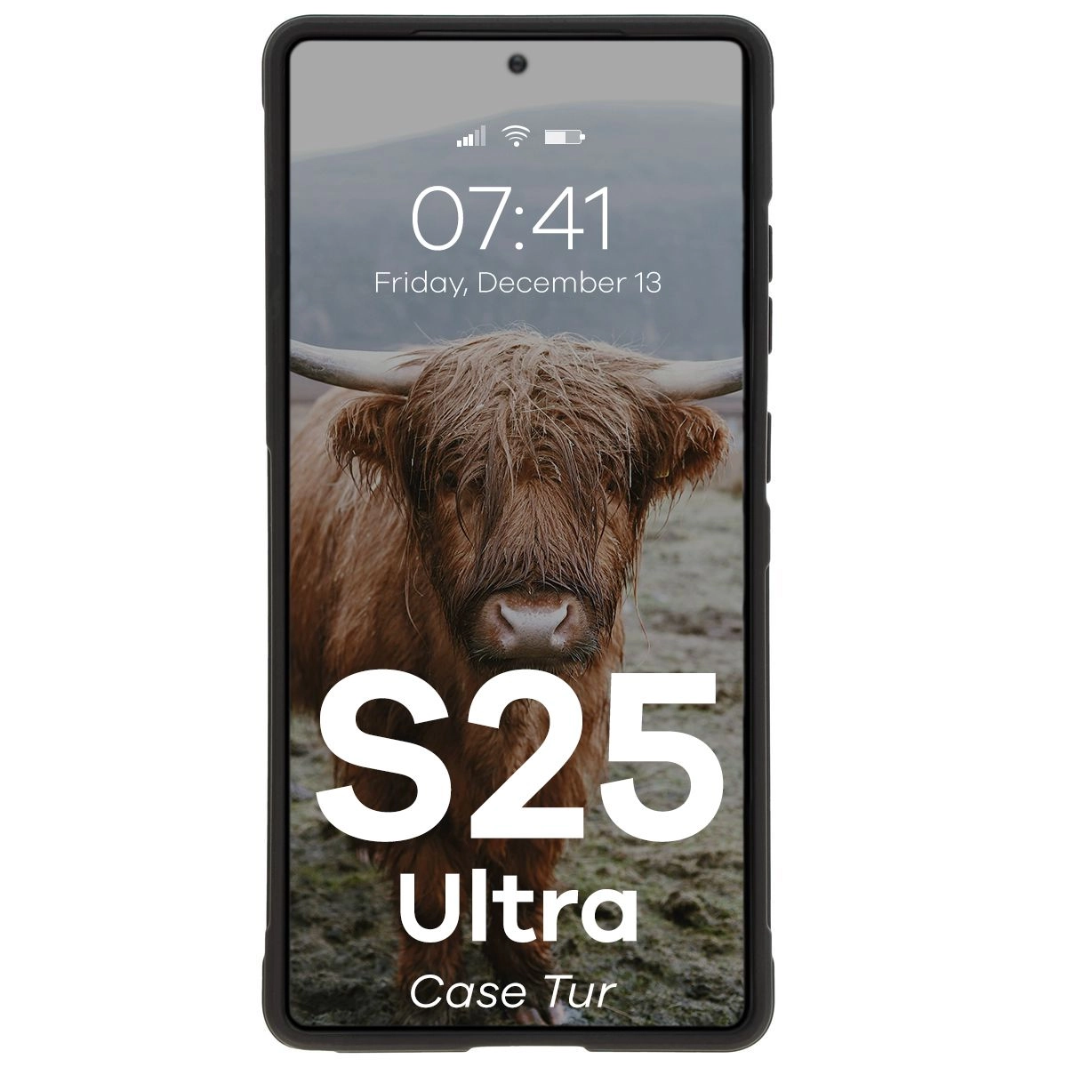 Etui Bizon Tur do Galaxy S25 Ultra Czarny