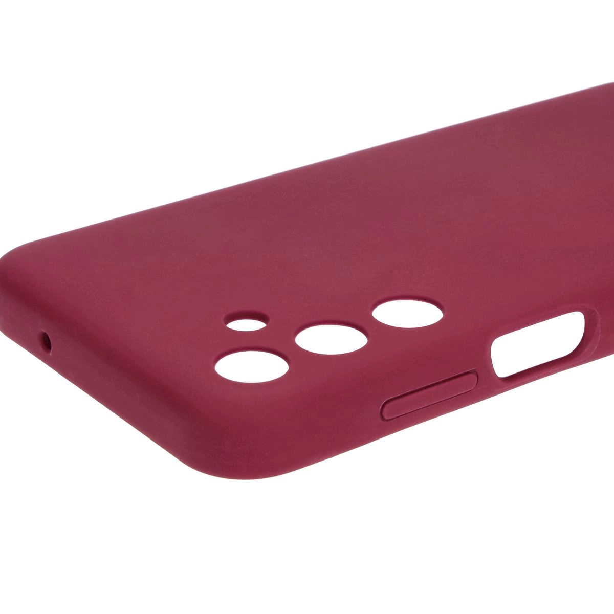 Etui Bizon Silikonowe Soft do Galaxy M35 5G Ciemno-fioletowy