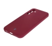 Etui Bizon Silikonowe Soft do Galaxy M35 5G Ciemno-fioletowy