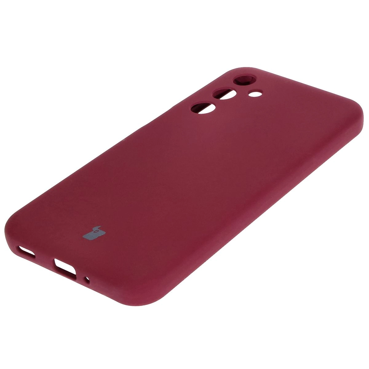 Etui Bizon Silikonowe Soft do Galaxy M35 5G Ciemno-fioletowy
