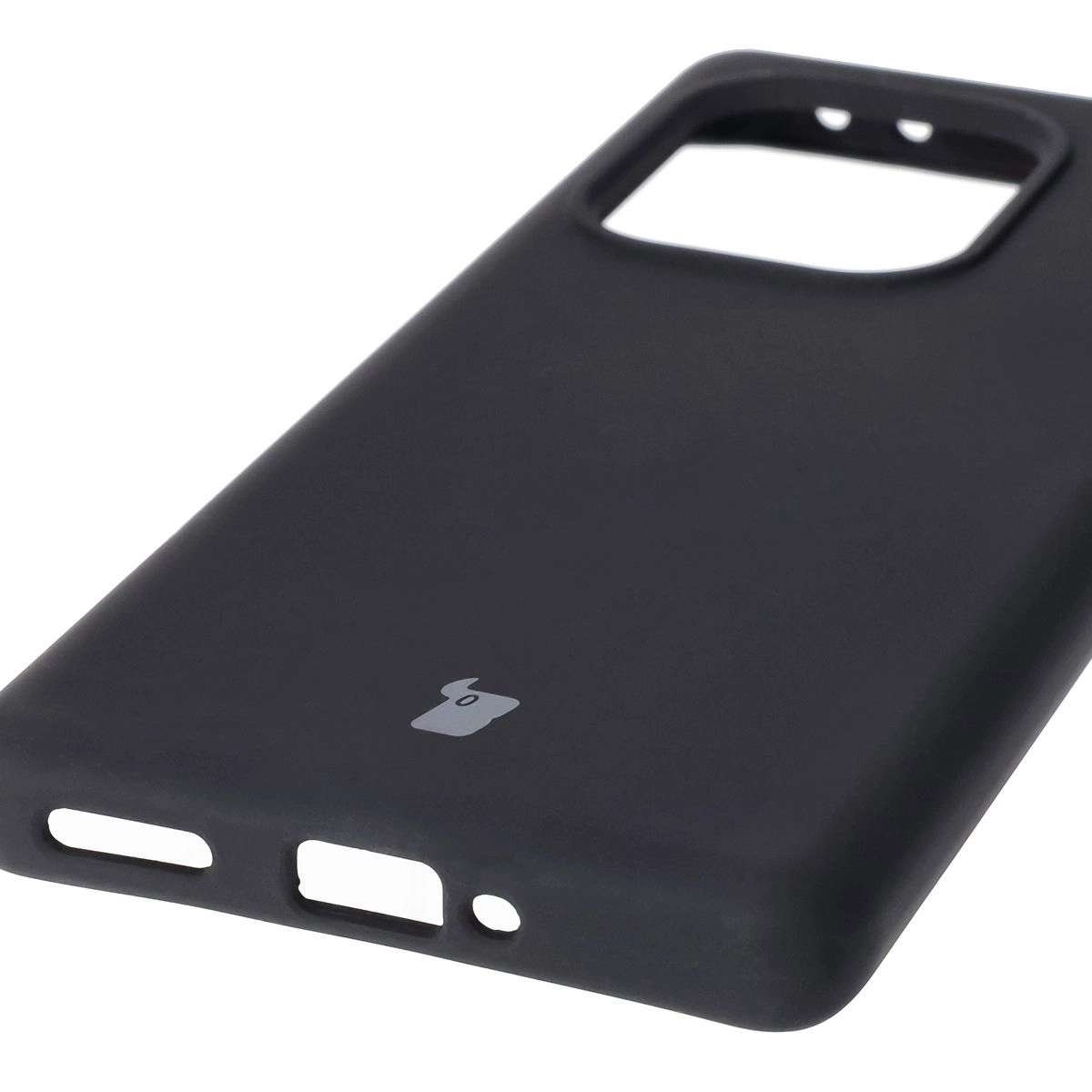 Etui Bizon Silikonowe Soft do Realme GT 6/6T/Neo 6/Neo 6 SE Czarny