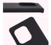 Etui Bizon Silikonowe Soft do Realme GT 6/6T/Neo 6/Neo 6 SE Czarny