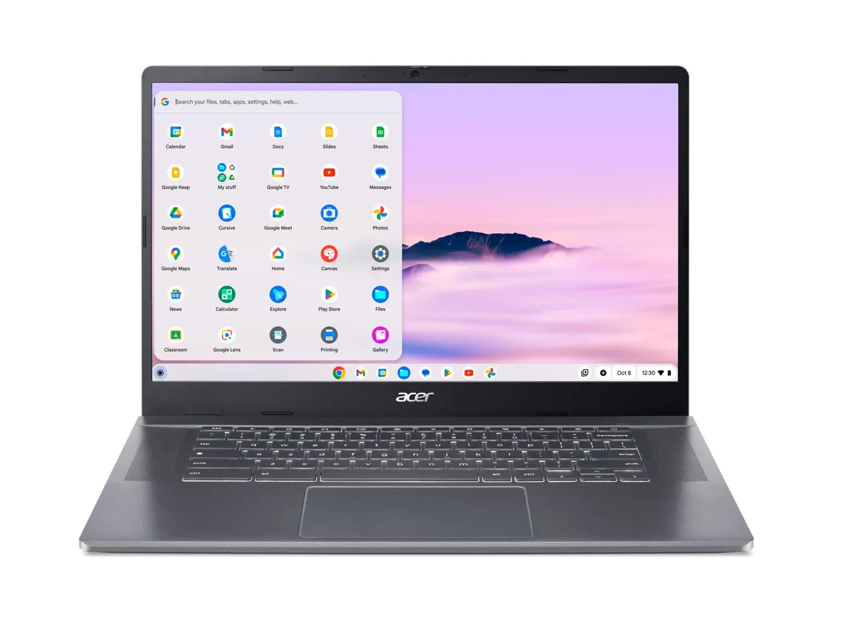 Laptop Acer Chromebook Plus 515 CBE595-2-TCO-510B 15,6" i5-1334U 16GB RAM 512GB Dysk SSD ChromeOS Szary Funkcje AI