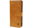 Etui Bizon z klapką Pocket do Galaxy A36 5G Brązowy