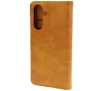 Etui Bizon z klapką Pocket do Galaxy A36 5G Brązowy