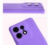 Etui Bizon Silikonowe Soft do Motorola Edge 50 Pro Fioletowy