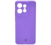 Etui Bizon Silikonowe Soft do Motorola Edge 50 Pro Fioletowy
