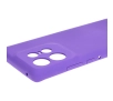 Etui Bizon Silikonowe Soft do Motorola Edge 50 Pro Fioletowy