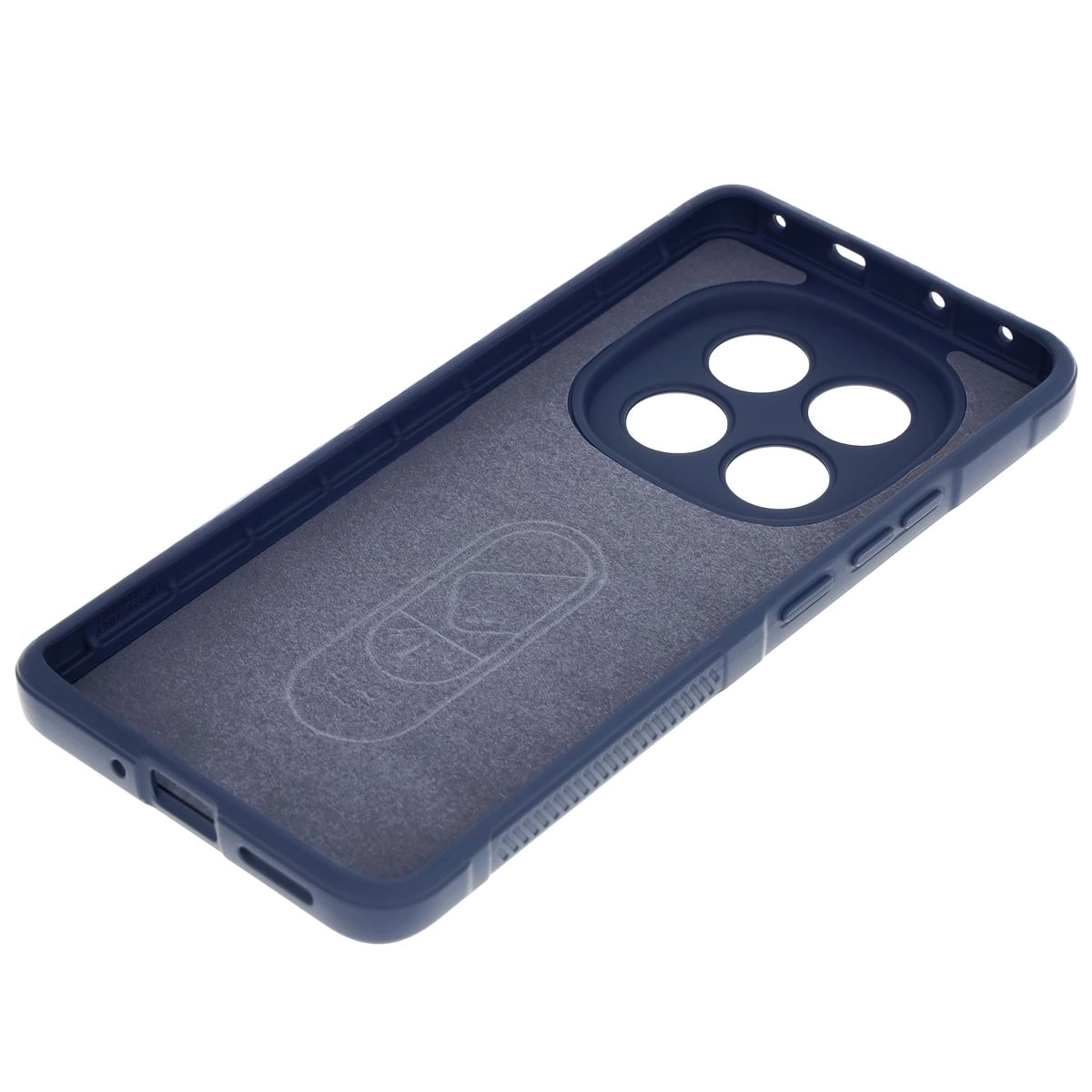 Etui Bizon Tur do Xiaomi Redmi Note 14 Pro 5G / Poco X7 Granatowy
