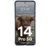 Etui Bizon Tur do Xiaomi Redmi Note 14 Pro 5G / Poco X7 Granatowy