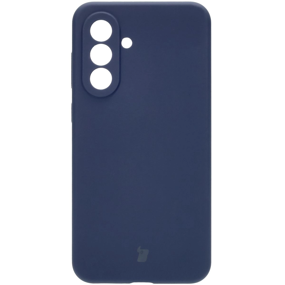 Etui Bizon Silikonowe Soft do Galaxy A36 5G Ciemno-niebieski