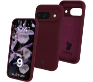 Bizon Silikonowe Soft do Google Pixel 9 Ciemno-fioletowy