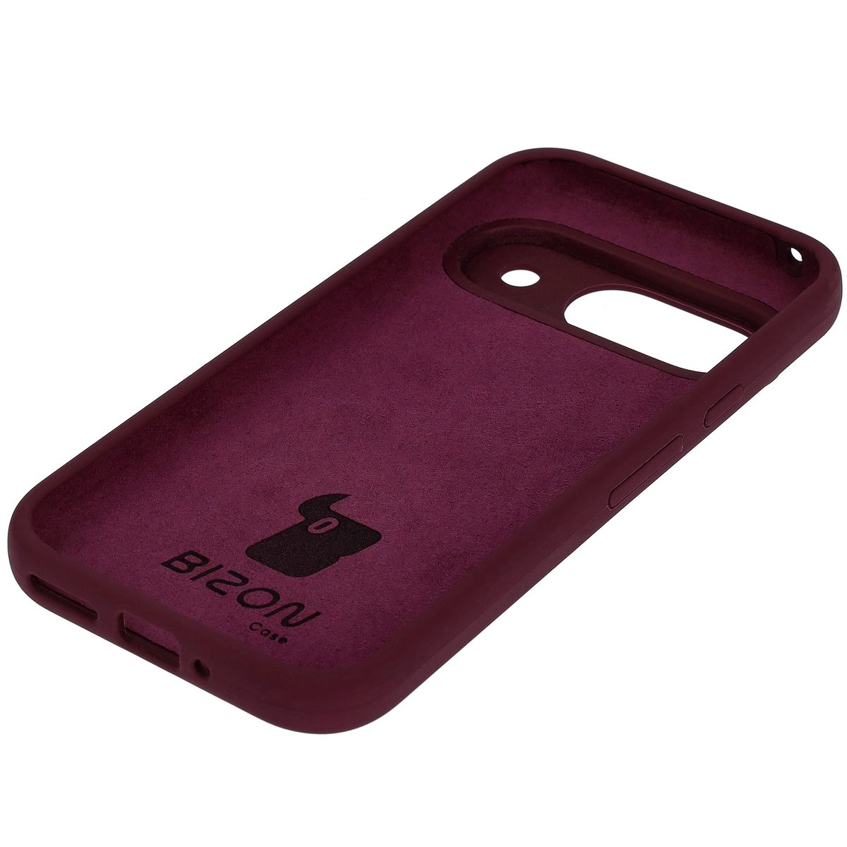 Etui Bizon Silikonowe Soft do Google Pixel 9 Ciemno-fioletowy