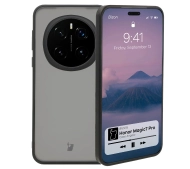 Bizon Angelo do Honor Magic7 Pro Przydymione z czarną ramką