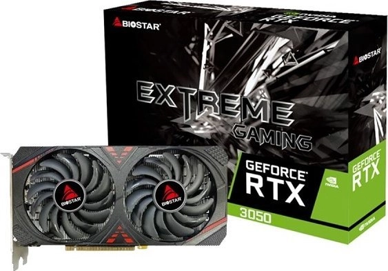 Karta graficzna Biostar GeForce RTX 3050 6GB GDDR6 96bit