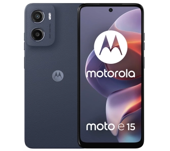 Smartfon Motorola moto e15 2/64GB 6,67" 90Hz 32Mpix Granatowy