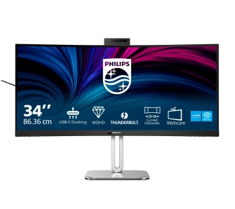 Monitor Philips 34B2U6603CH/00 z kamerą 34" UWQHD VA 120Hz 4ms Zakrzywiony