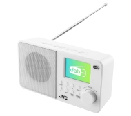 JVC RA-E611W-DAB Radio FM DAB+ Biały