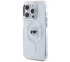Etui Karl Lagerfeld  IML Metal Karl Head MagSafe do iPhone 15 Pro Max Biały