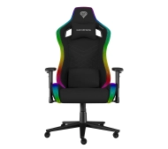 Genesis Trit 660 RGB Gamingowy do 150kg Tkanina Czarny
