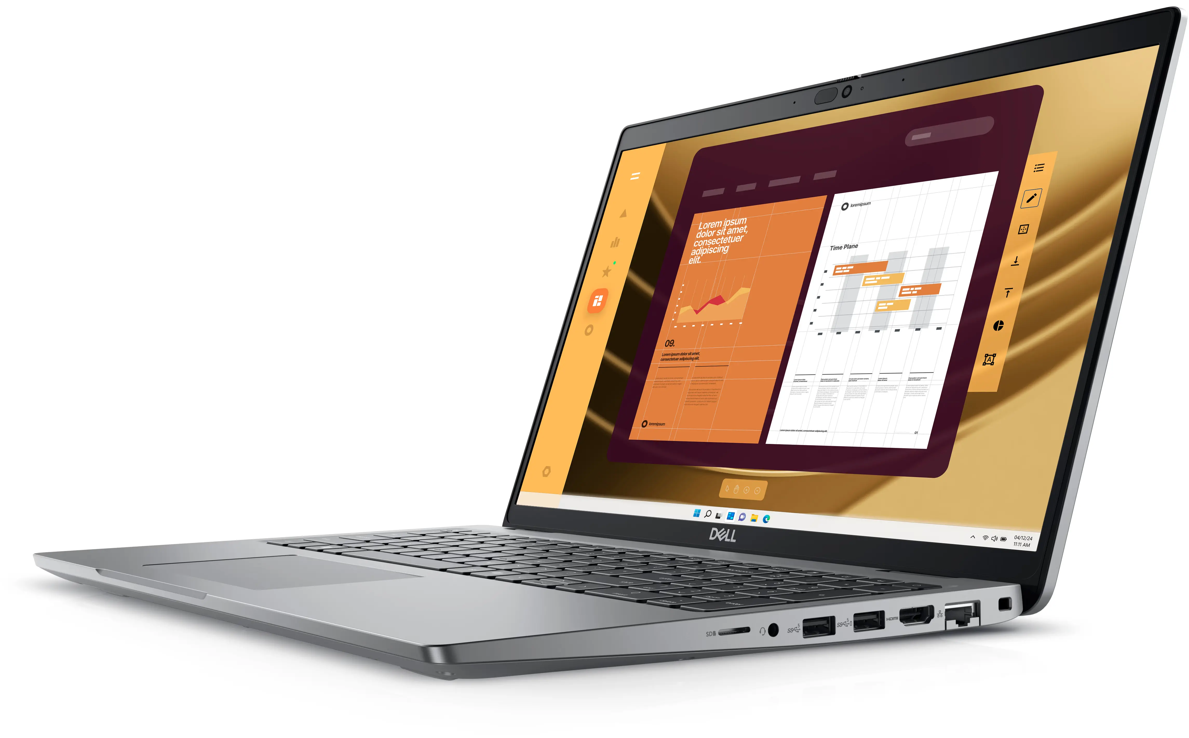 Laptop biznesowy Dell Latitude 5550 15,6" Ultra 5 135U 16GB RAM 512GB Dysk SSD Win11 Pro Srebrny