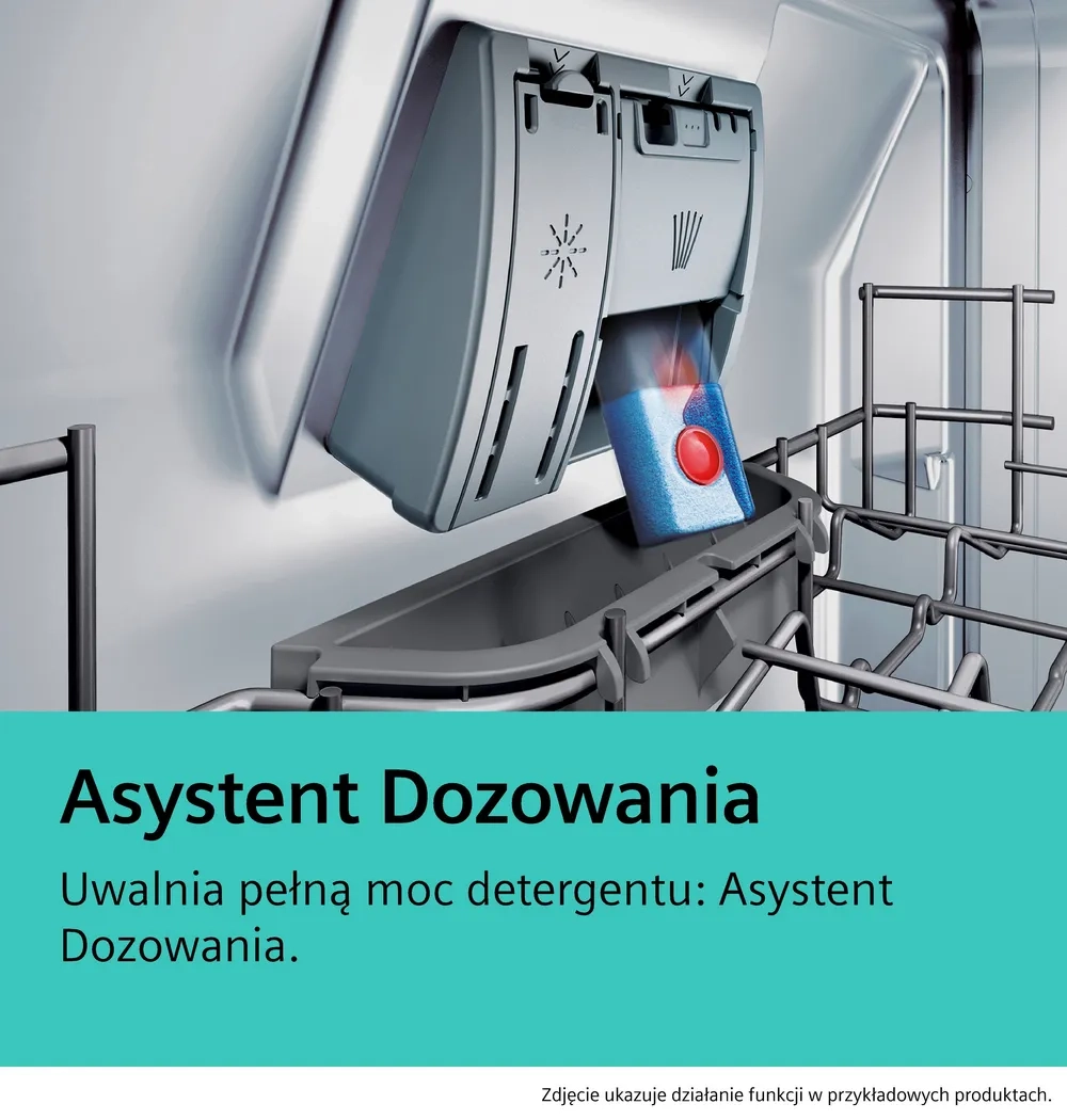 Zmywarka Siemens iQ300 SN63HX14CE 59,8cm Szuflada na sztućce Zdalne sterowanie
