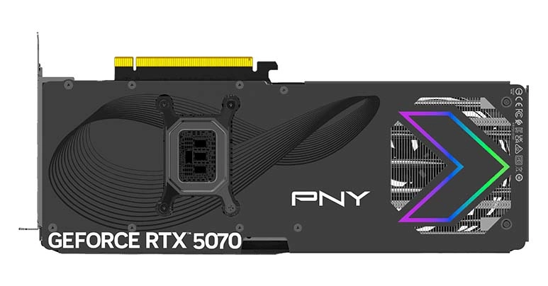 Karta graficzna PNY GeForce RTX 5070 ARGB EPIC-X RGB 12GB GDDR7 192bit DLSS 4