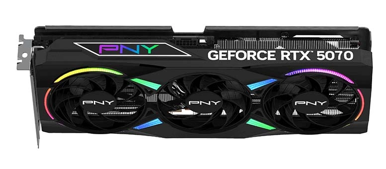 Karta graficzna PNY GeForce RTX 5070 ARGB EPIC-X RGB 12GB GDDR7 192bit DLSS 4