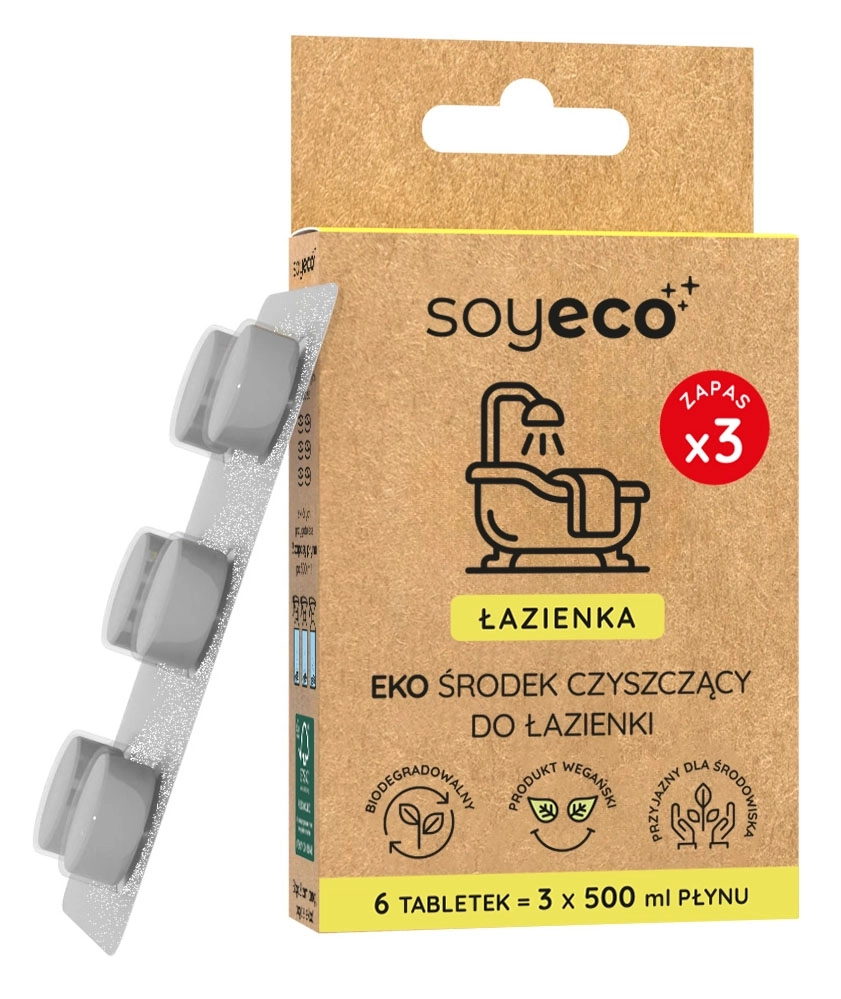 Soyeco do czyszczenia łazienki 6szt.