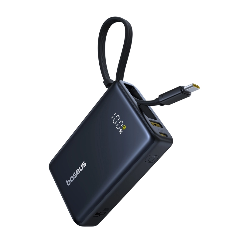 Powerbank Baseus PicoGo Digital Display 10000mAh 45W Czarny