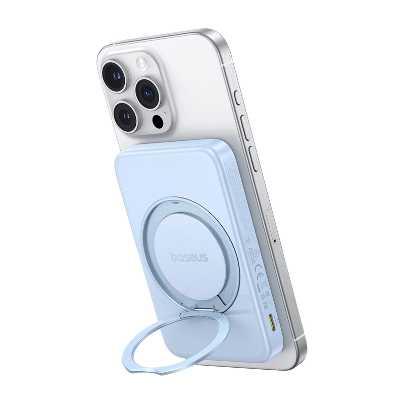 Powerbank Baseus PicoGo Qi2 5000mAh 20W Niebieski