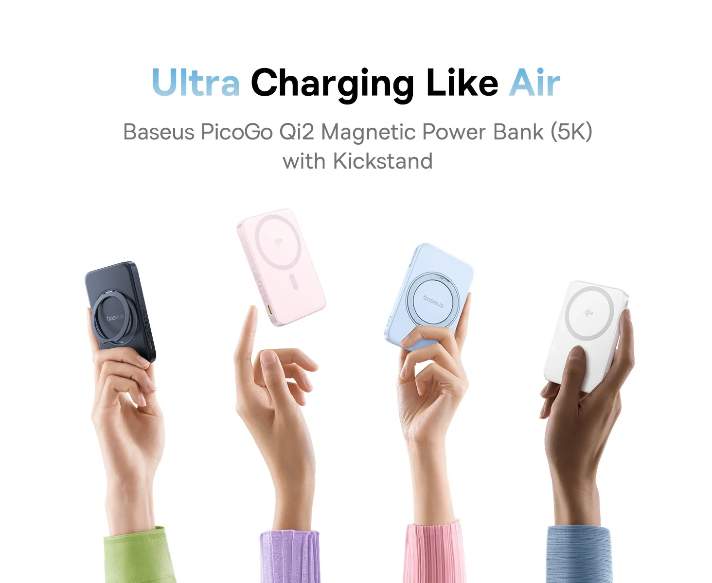 Powerbank Baseus PicoGo Qi2 5000mAh 20W Niebieski