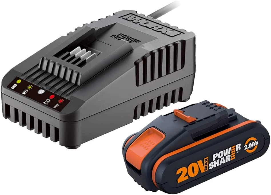 Zestaw Worx PowerShare WA3601 20V 2.0 Ah + akumulator 2.0 Ah