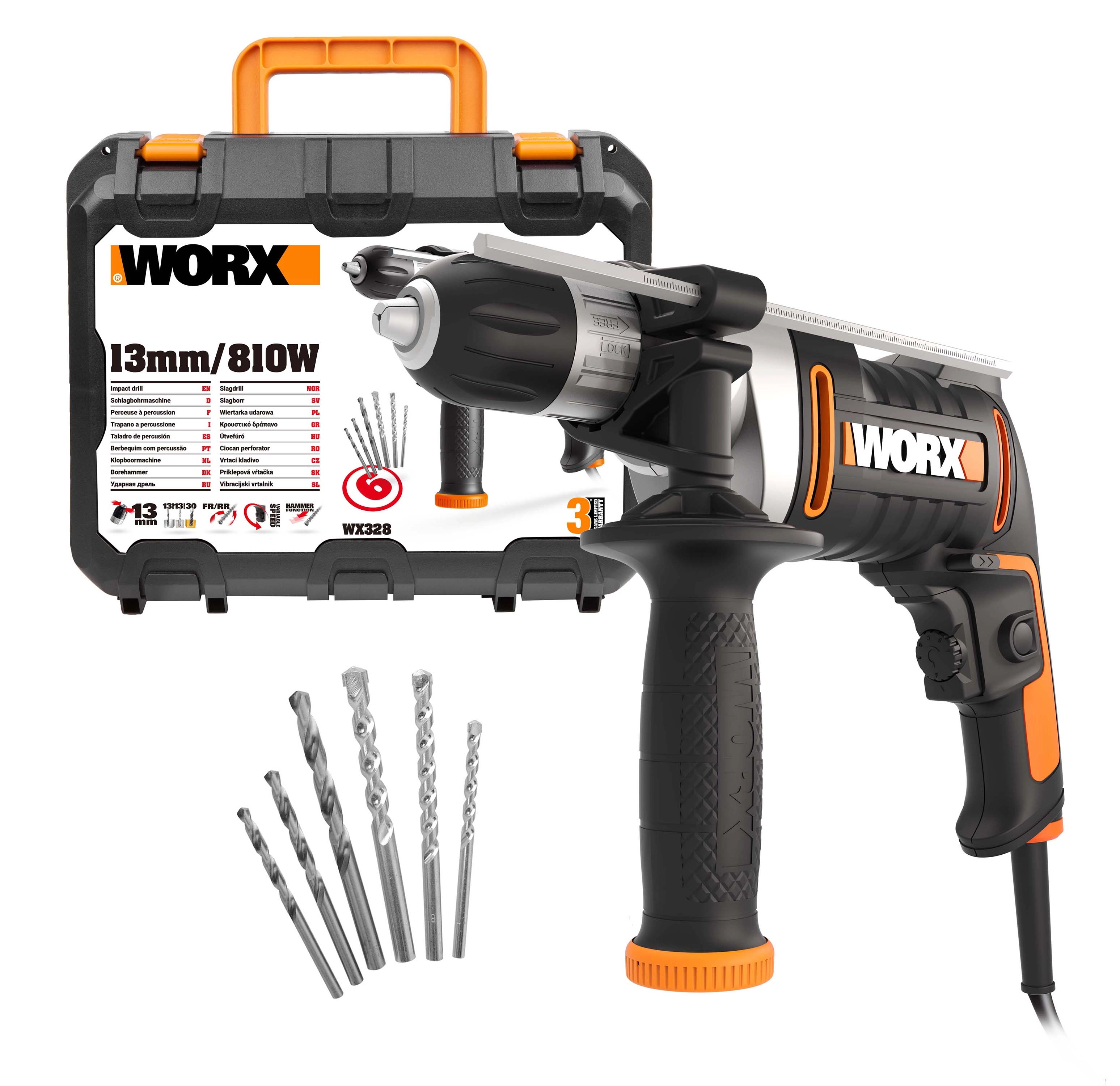 Wiertarka udarowa Worx WX328