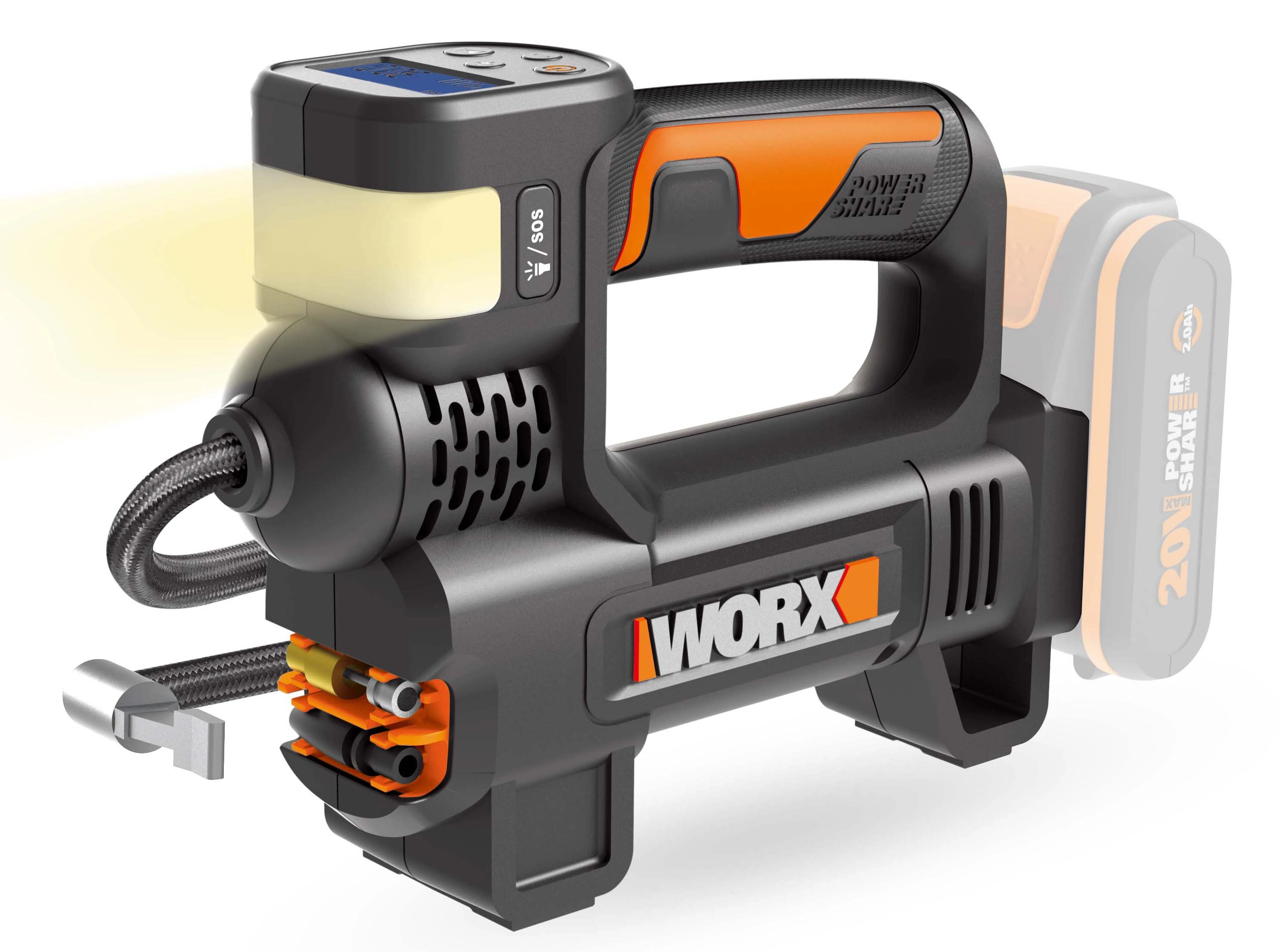 Kompresor Worx WX092.9