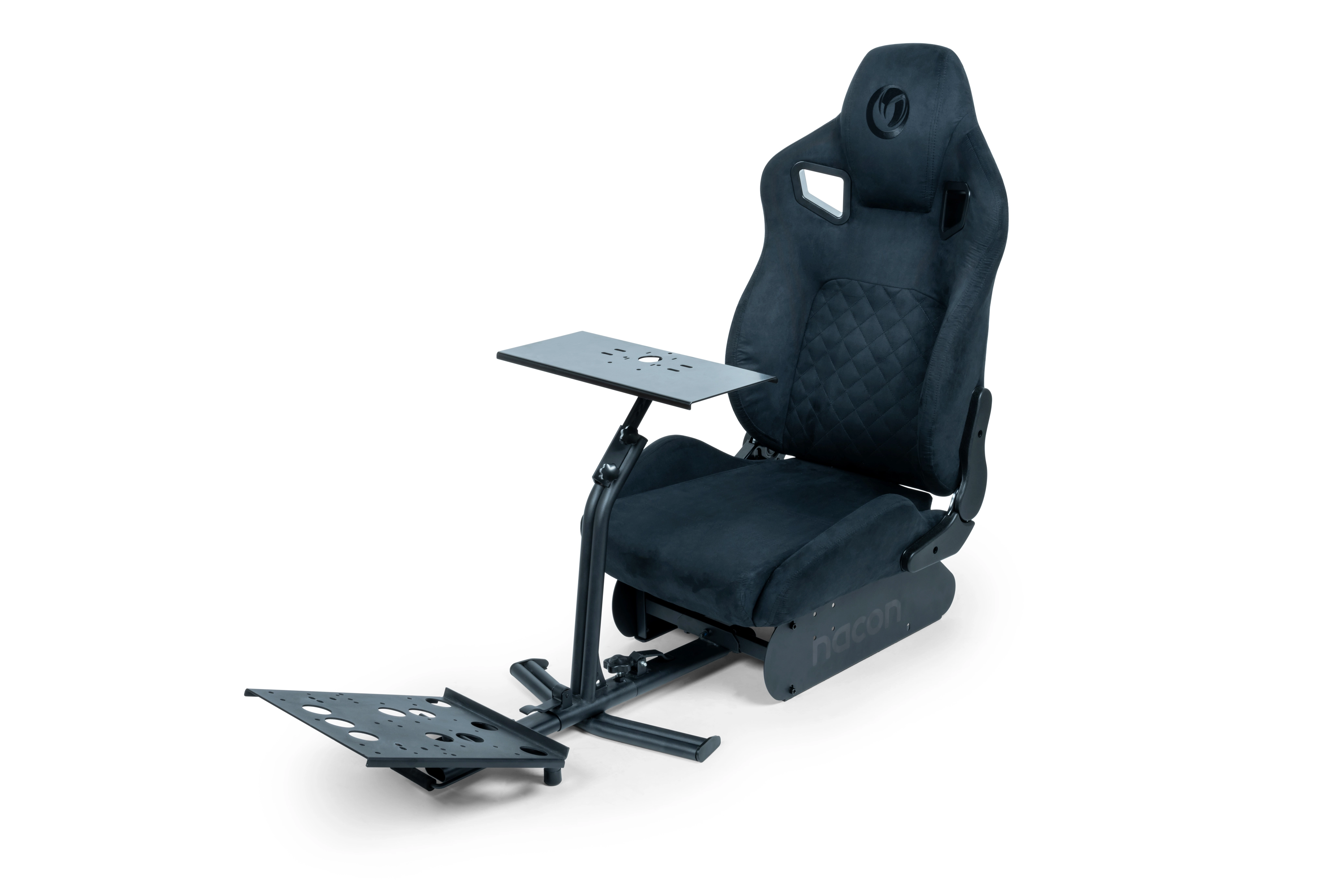 Fotel Nacon PCRC-RM2ALCANCOBRA Cobra Racing Simulation Cockpit Alcantara z mocowaniem do kierownicy do 110kg Skóra ECO Czarny