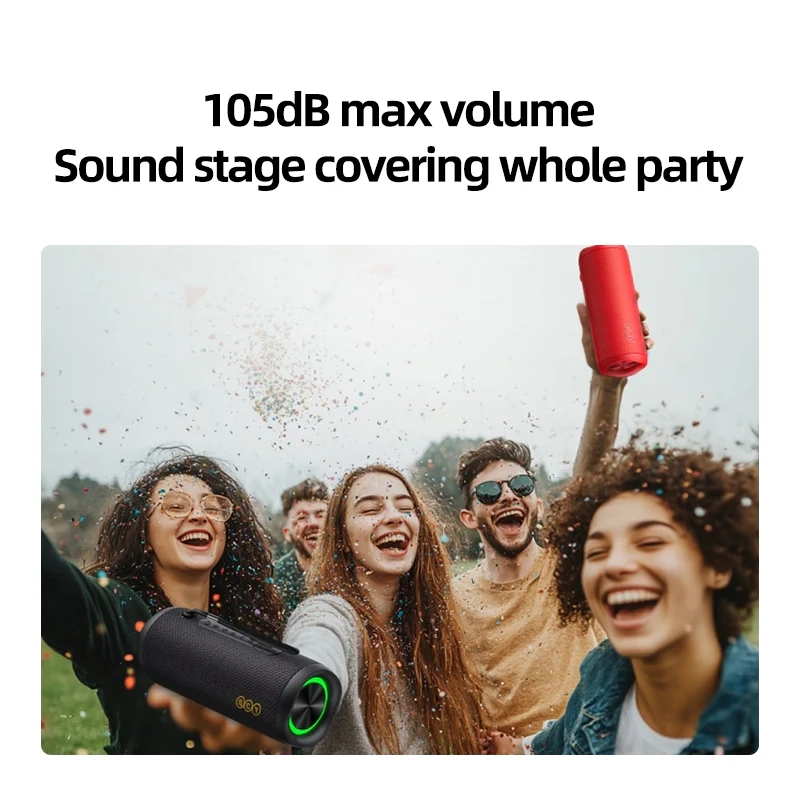 Głośnik Bluetooth QCY SP7 40W Czarny